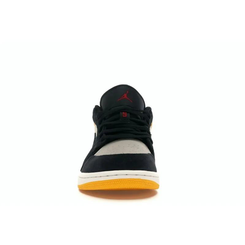 Jordan 1 Low "Sail University Gold Black"