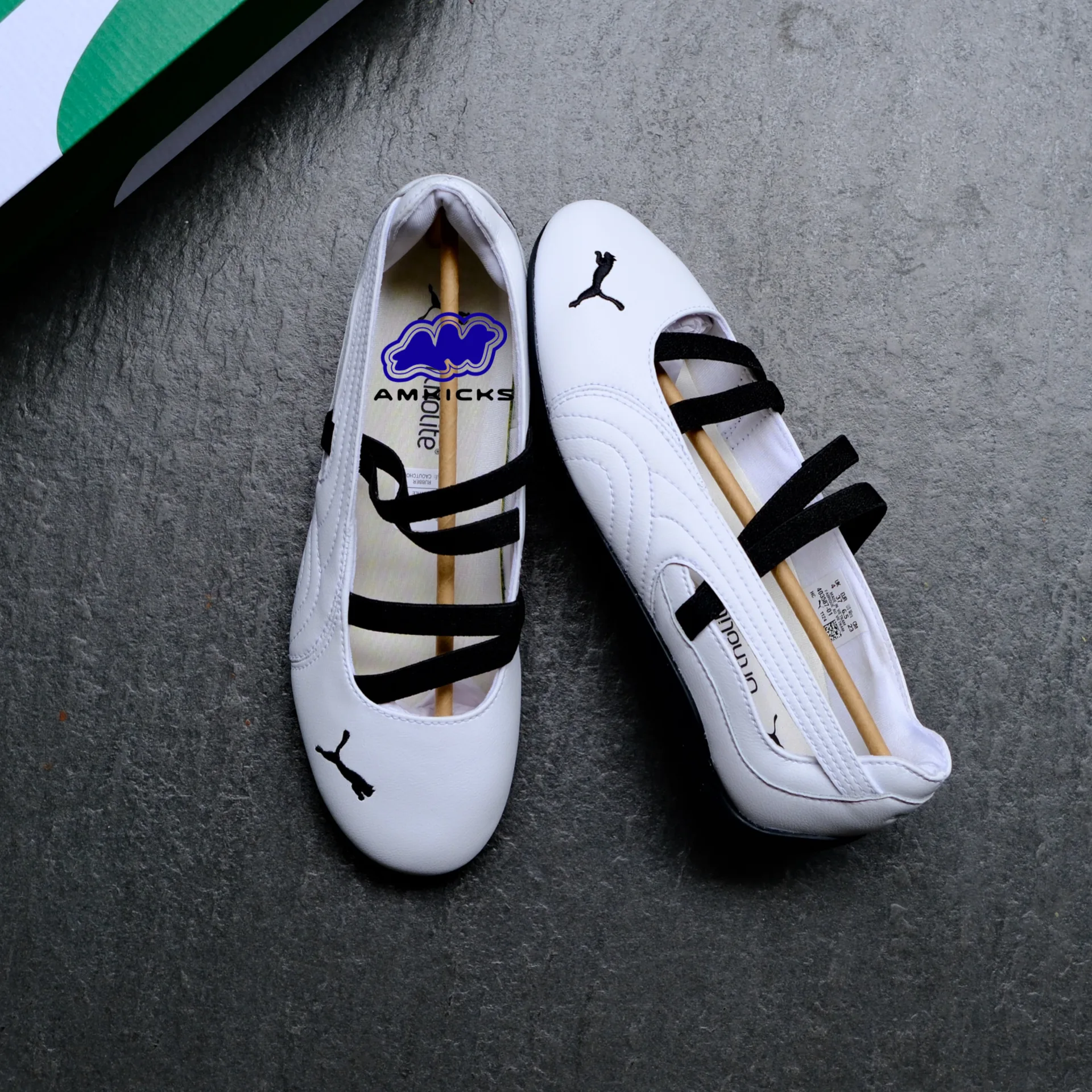 Puma Speedcat Ballet "White Black"