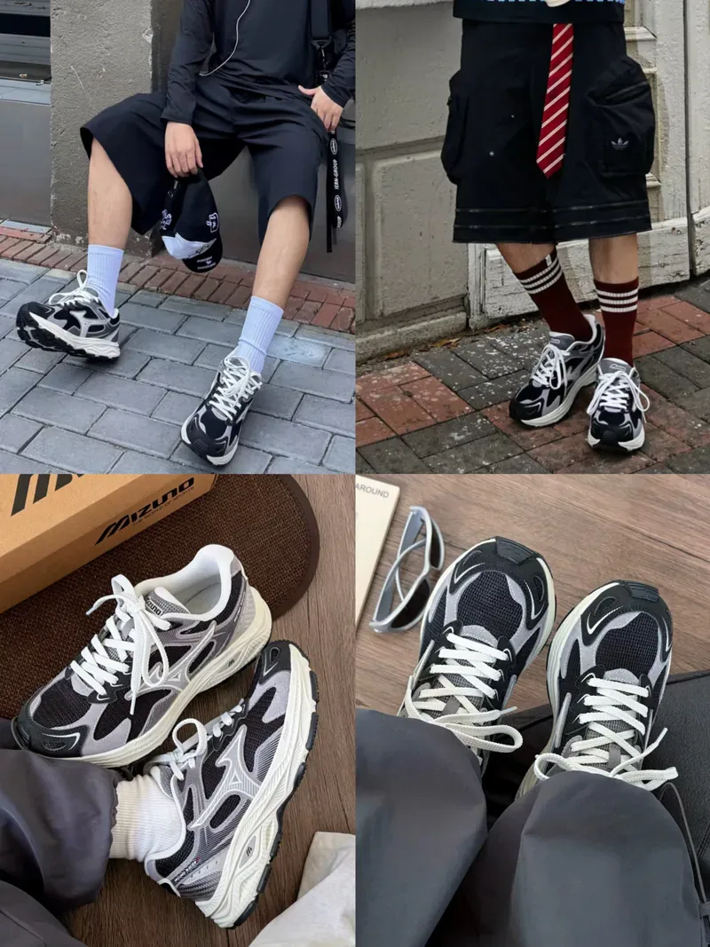 Mizuno Racer S "Black Grey"