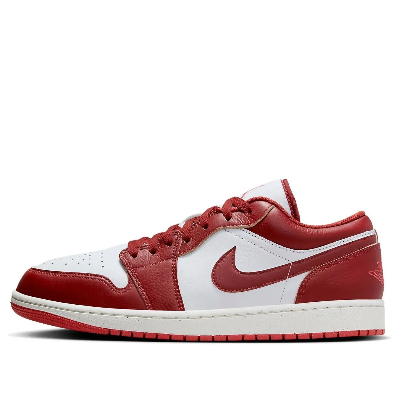 Jordan 1 Low "White Dune Red"