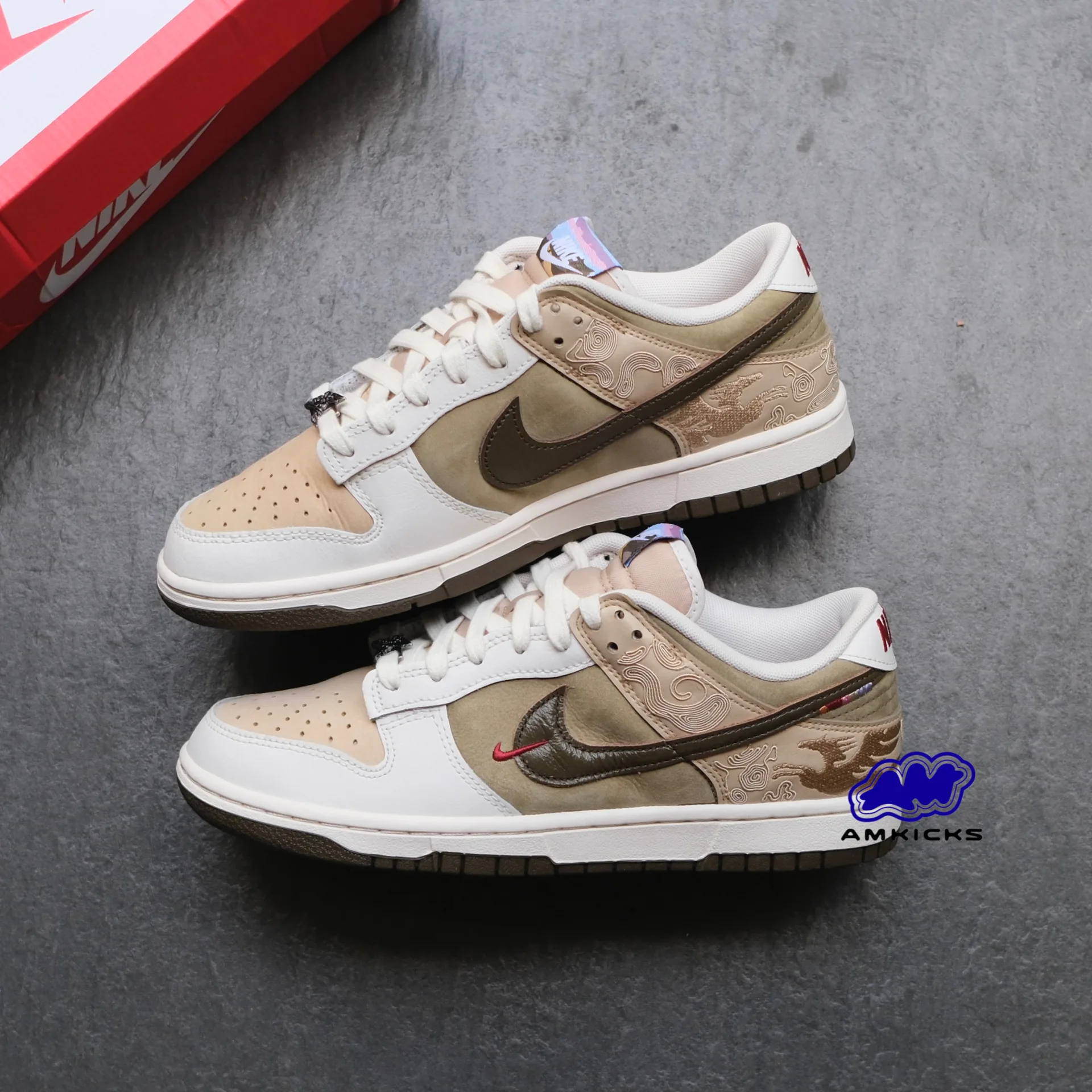 Nike Dunk Low "Pegasus Pack Linen Phantom"