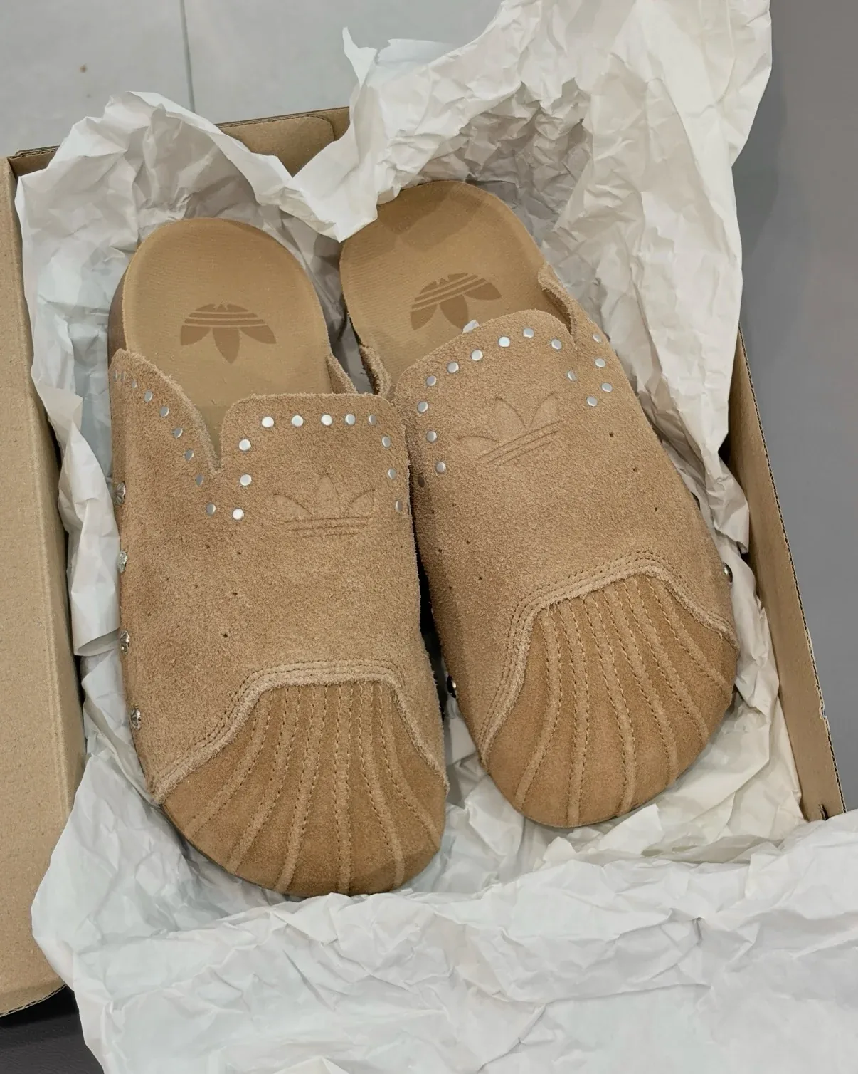 adidas Adimule Superstar Slides "Cardboard Gum"