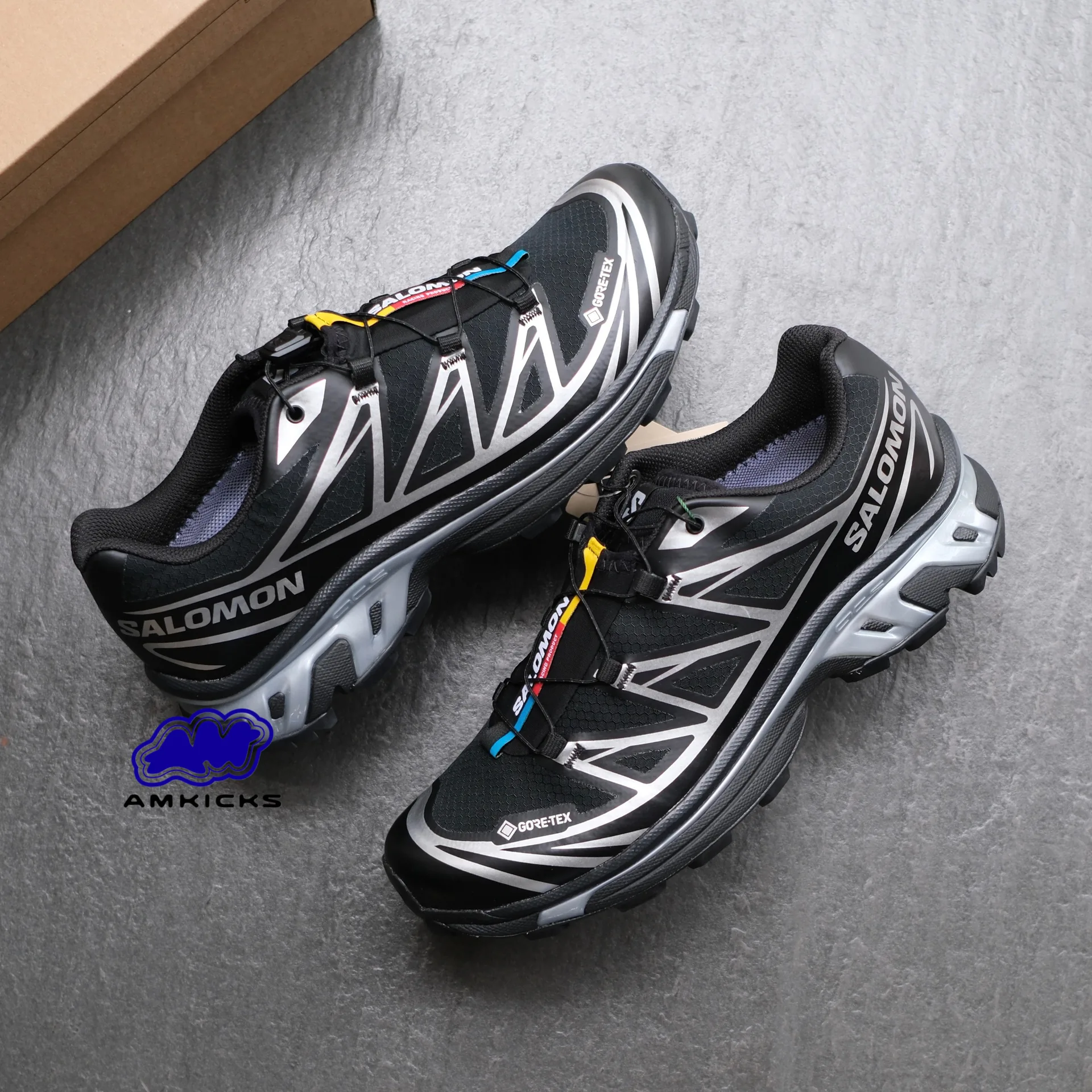 Salomon XT-6 Gore-Tex "Black Silver"
