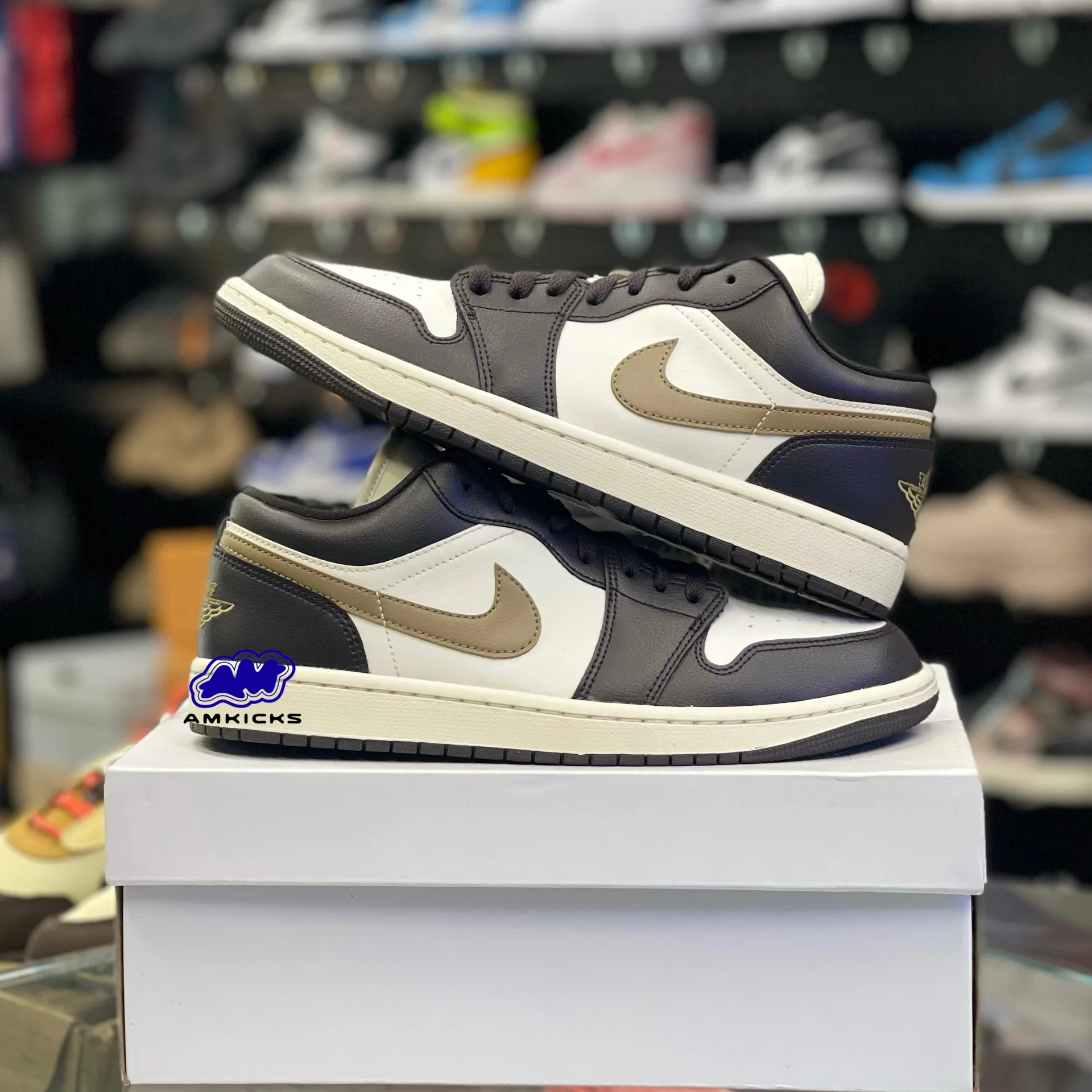 Jordan 1 Low "Shadow Brown"