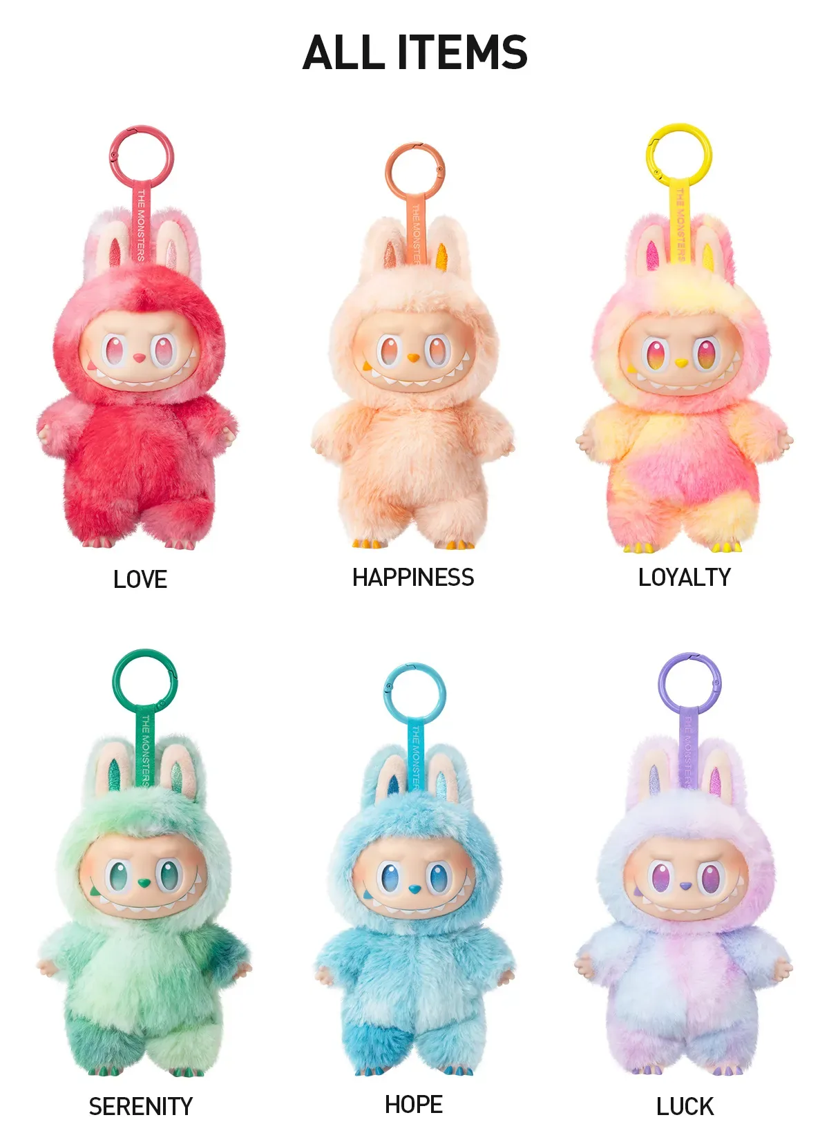 POP MART THE MONSTERS - LABUBU Big into Energy - Vinyl Plush Pendant Blind Box