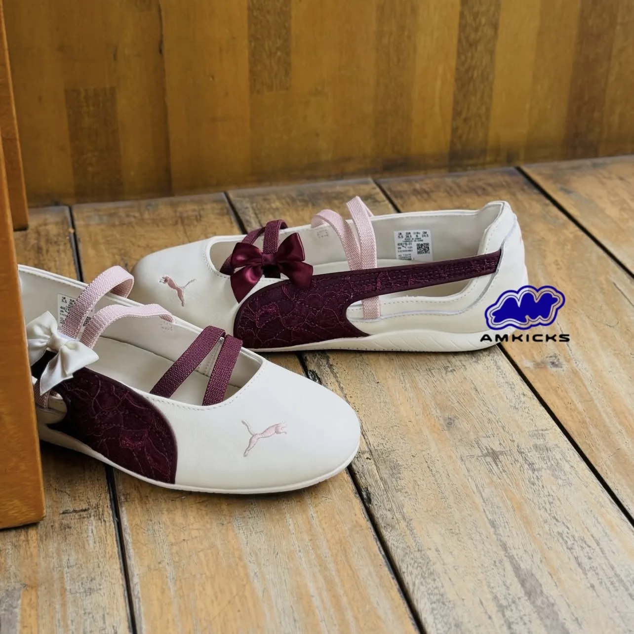 Puma Speedcat Ballet "Frosted Ivory Ruby Shimmer"