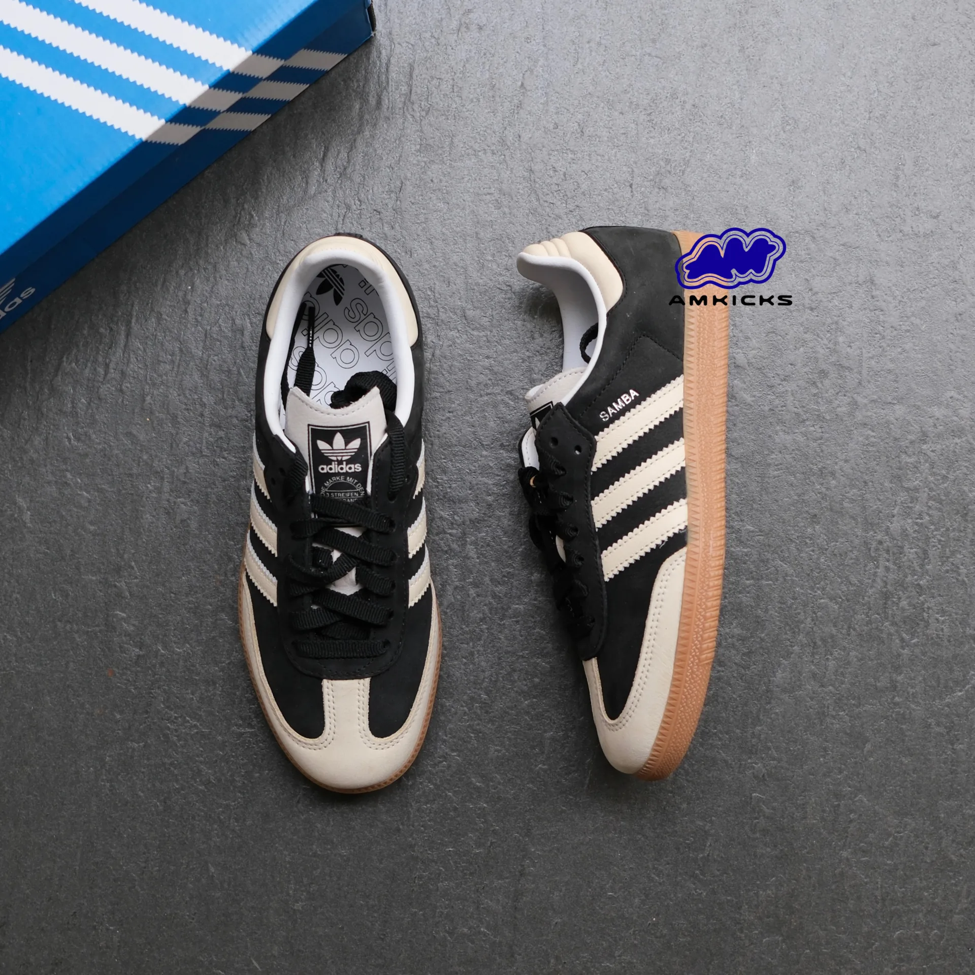 adidas Samba OG "Black Wonder White"