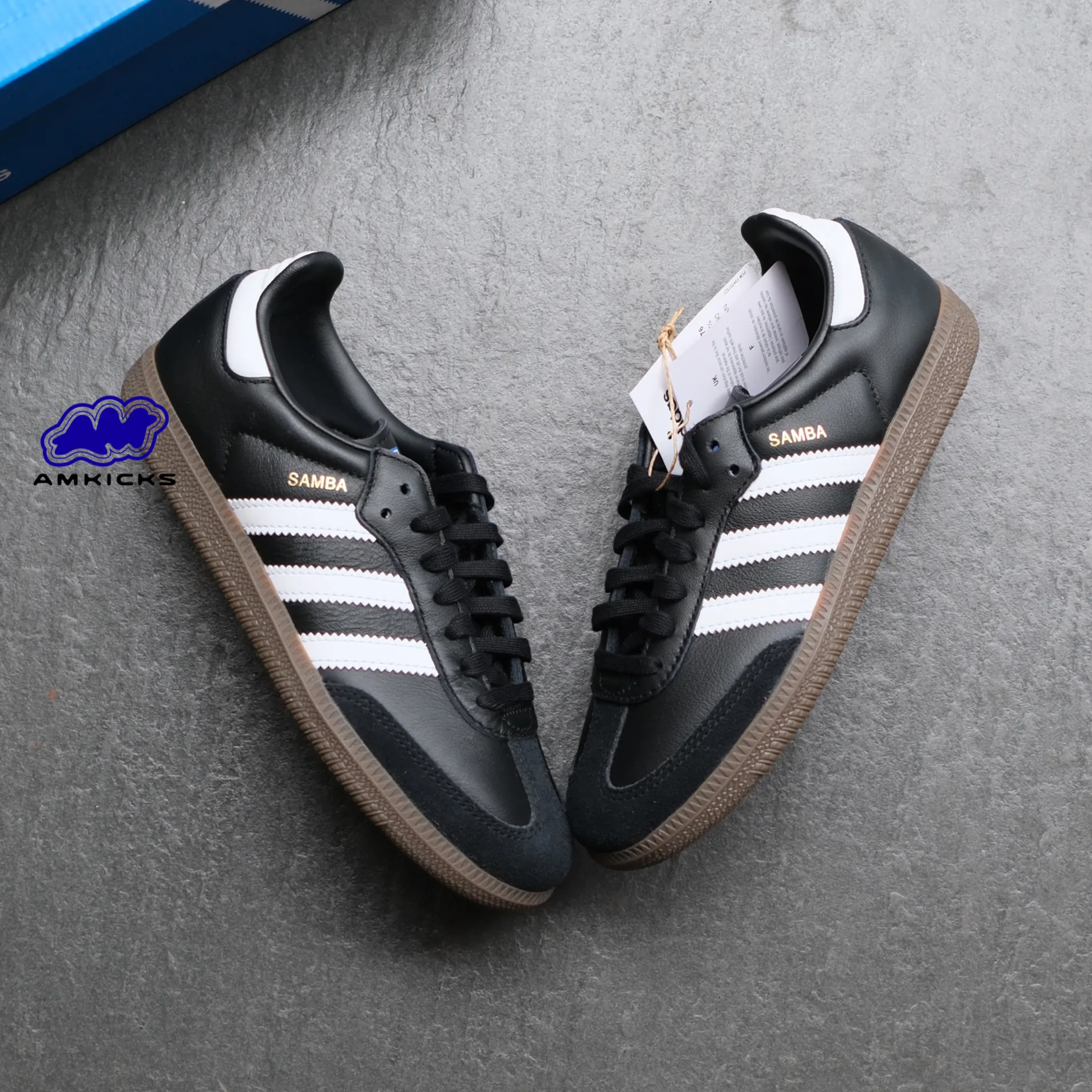 adidas Samba OG "Black White Gum"