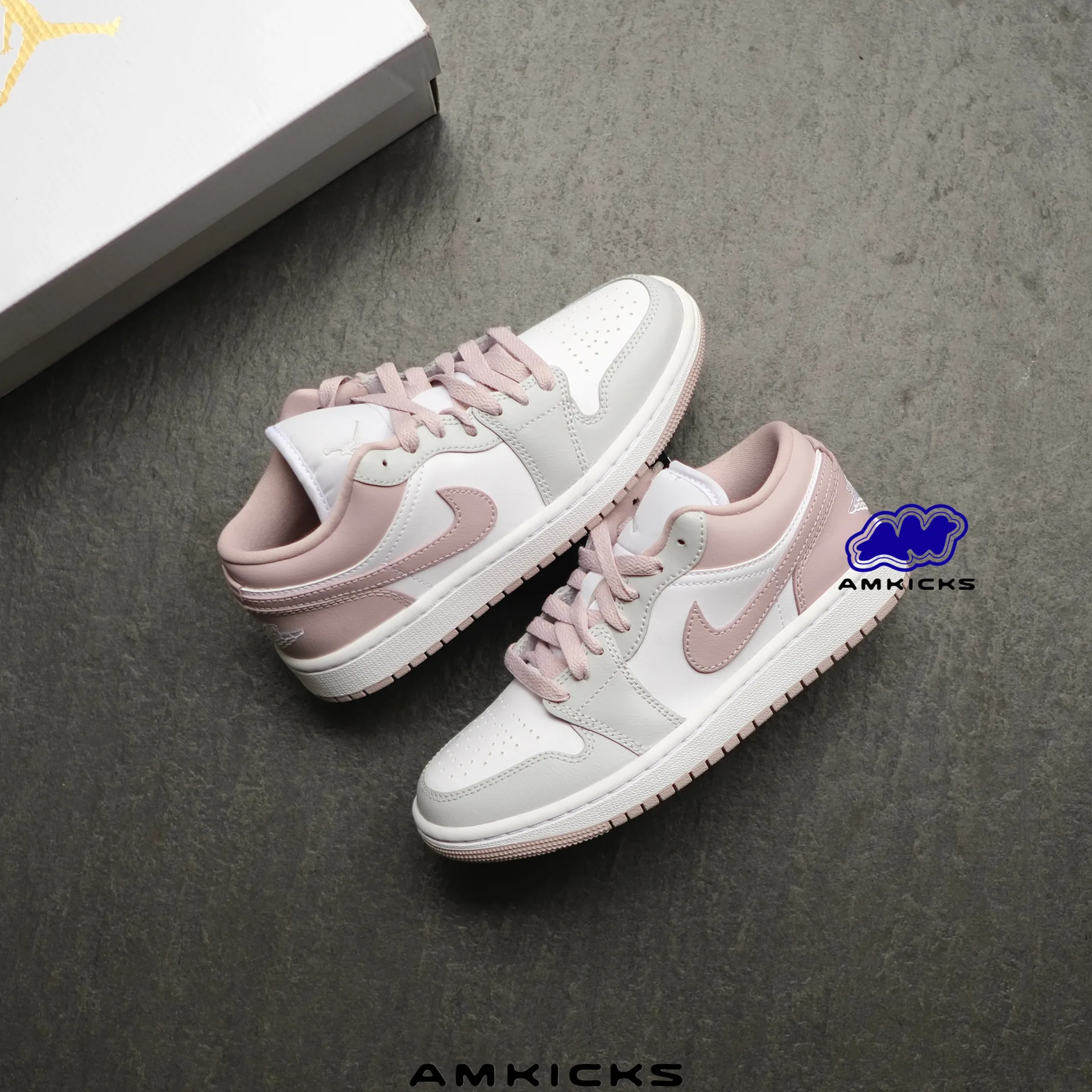 Jordan 1 Low "Particle Rose”