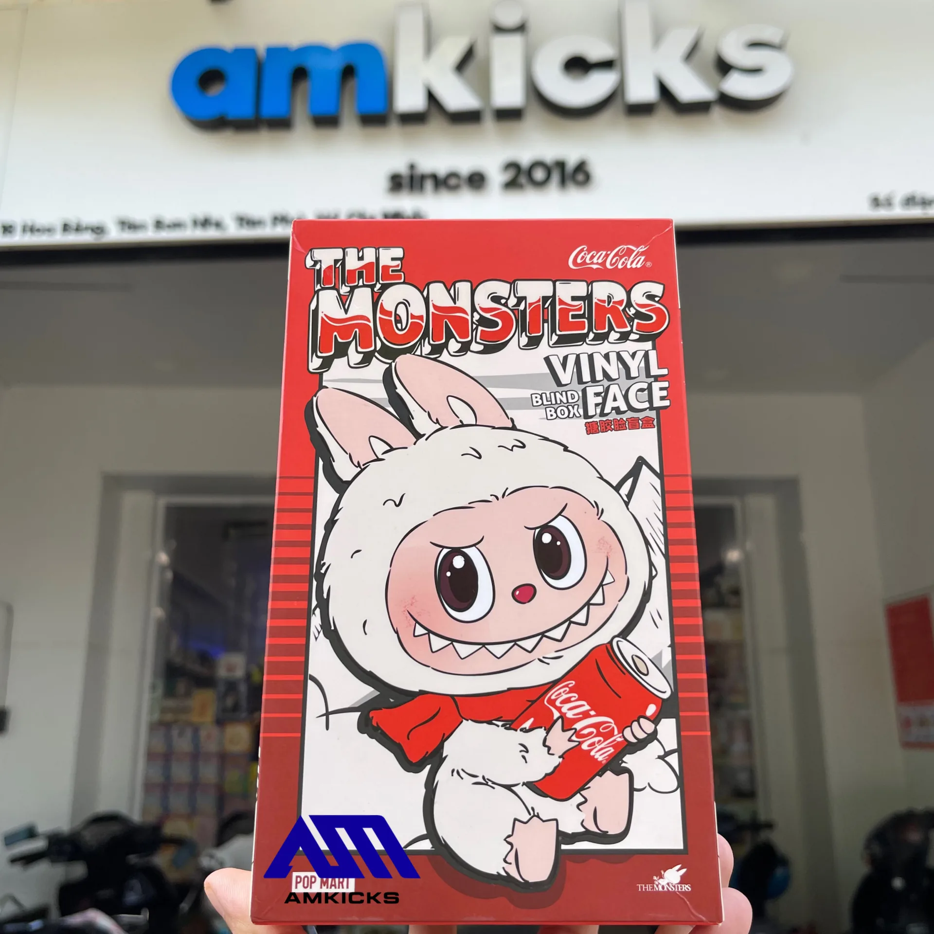 Pop Mart Labubu The Monsters Coca Cola Series Vinyl Face Single Blind Box