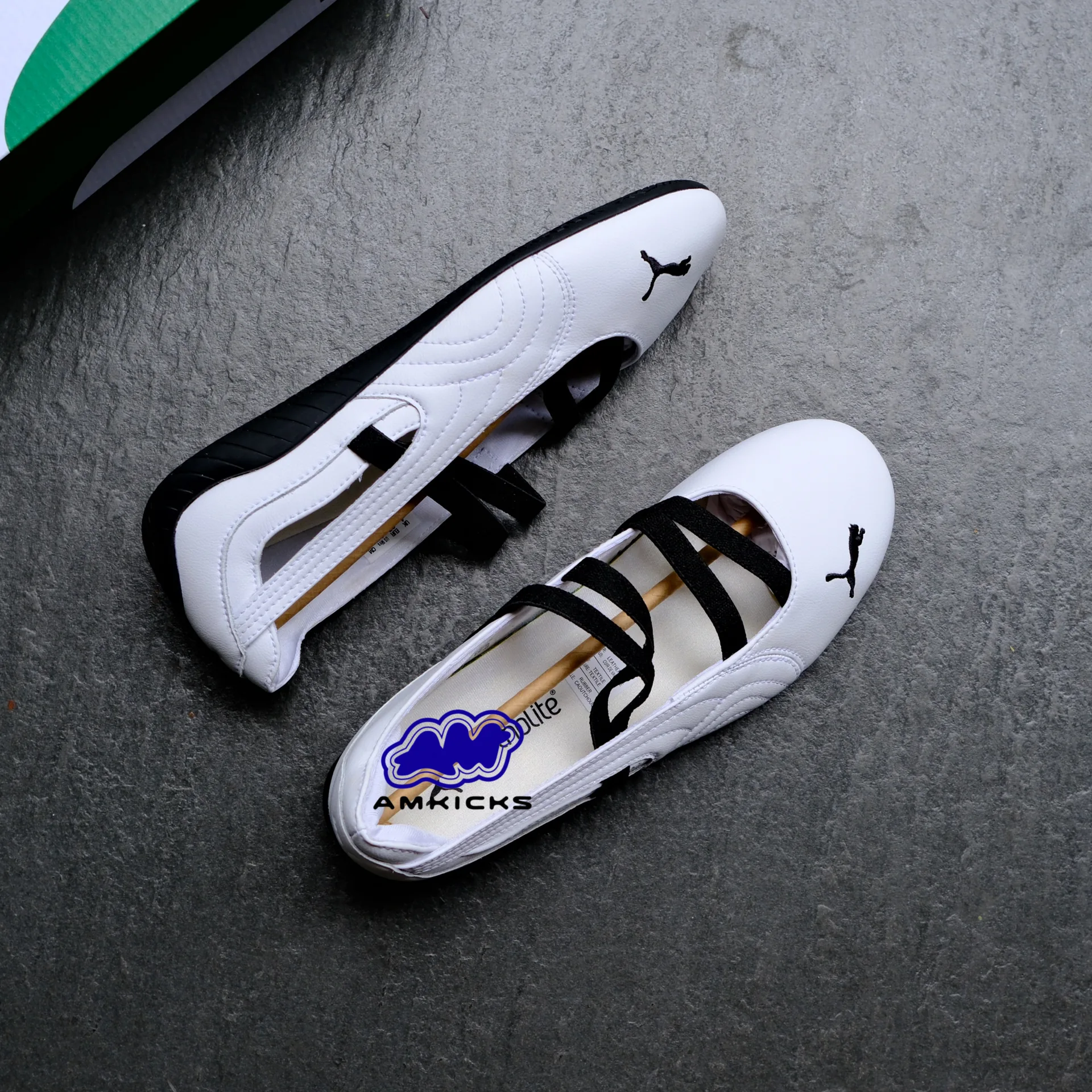 Puma Speedcat Ballet "White Black"