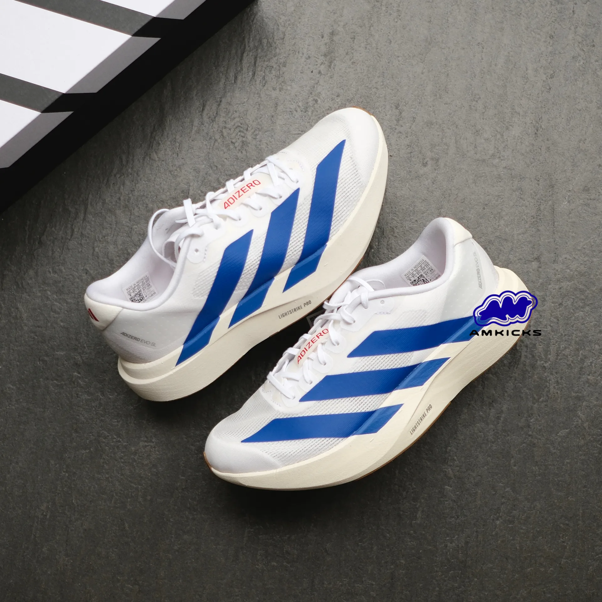 adidas Adizero Evo SL "White Royal Blue"