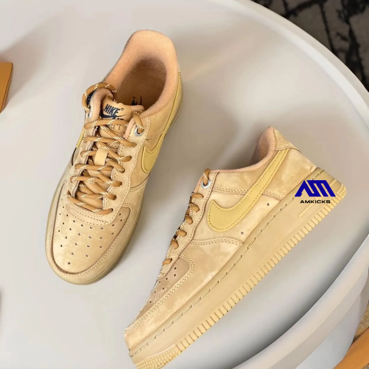 Nike Air Force 1 Low '07 WB "Flax Wheat Gum Light Brown"