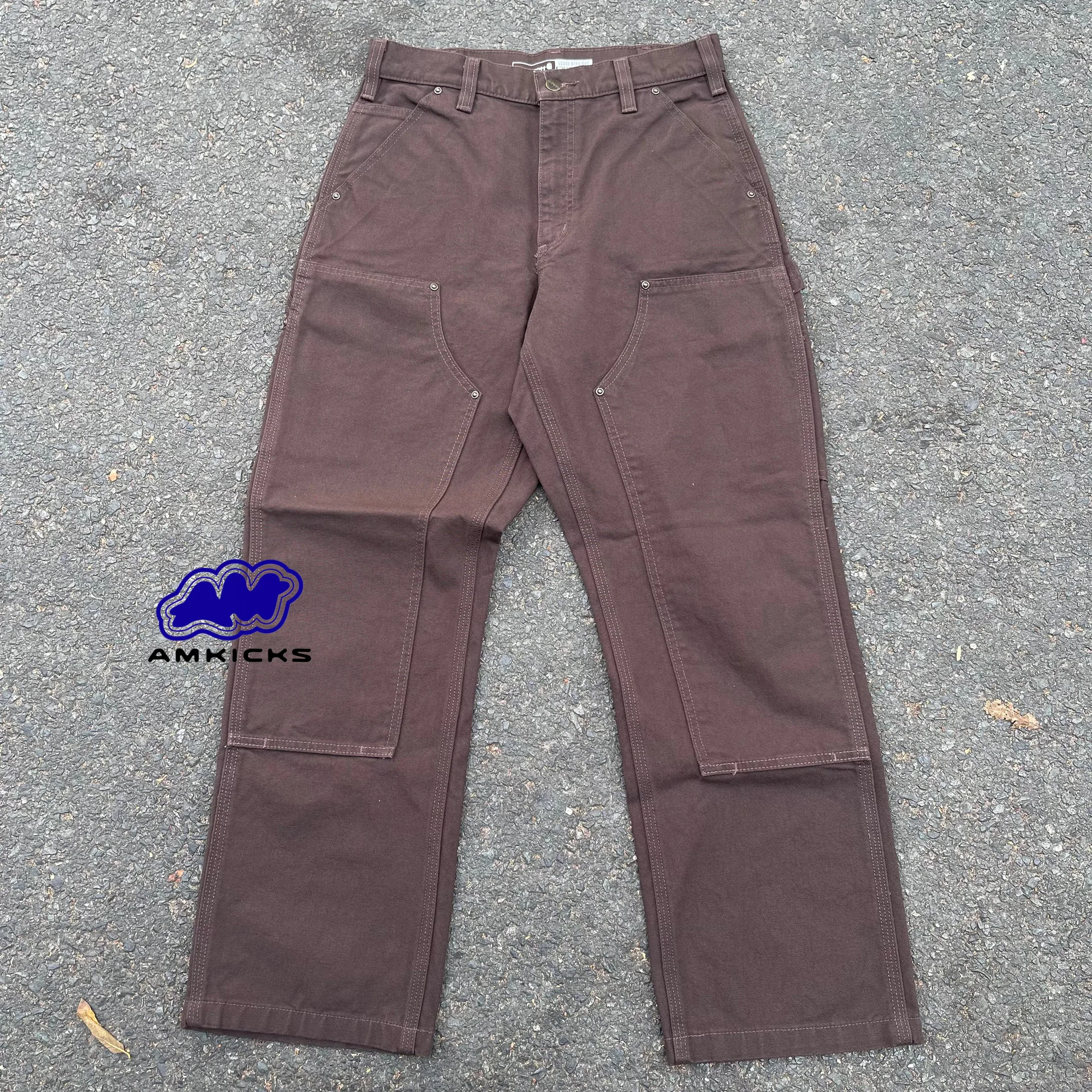 Carhartt Double Knee "Dark Brown" Pants B136 DKB