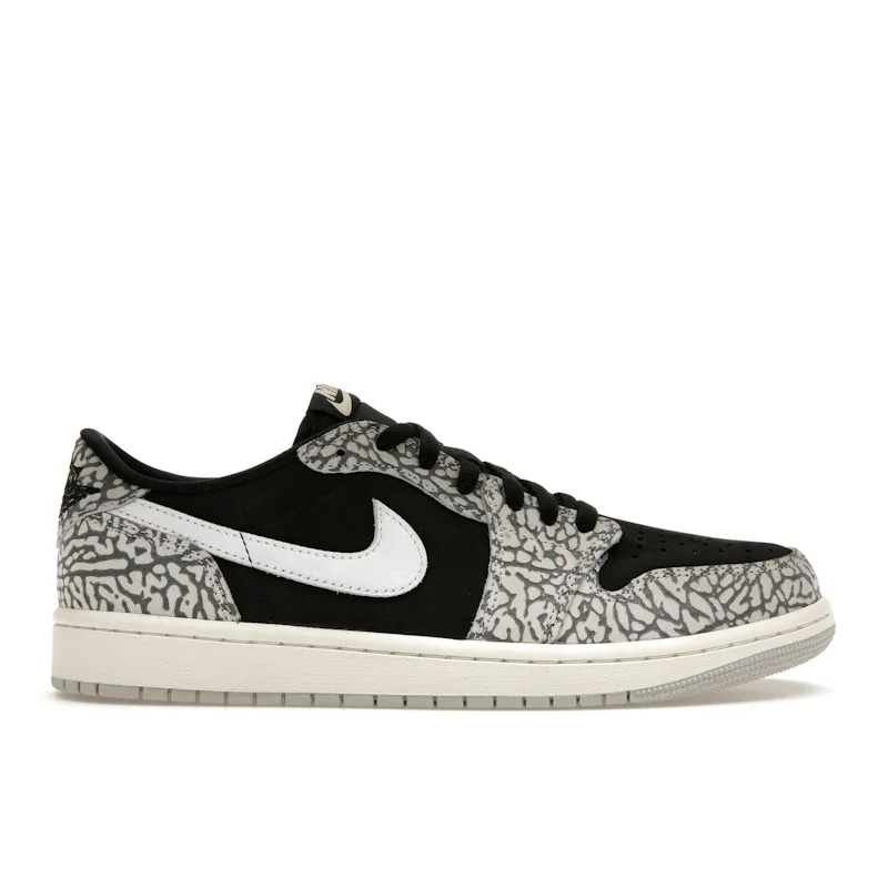 Jordan 1 Retro Low OG "Black Cement"