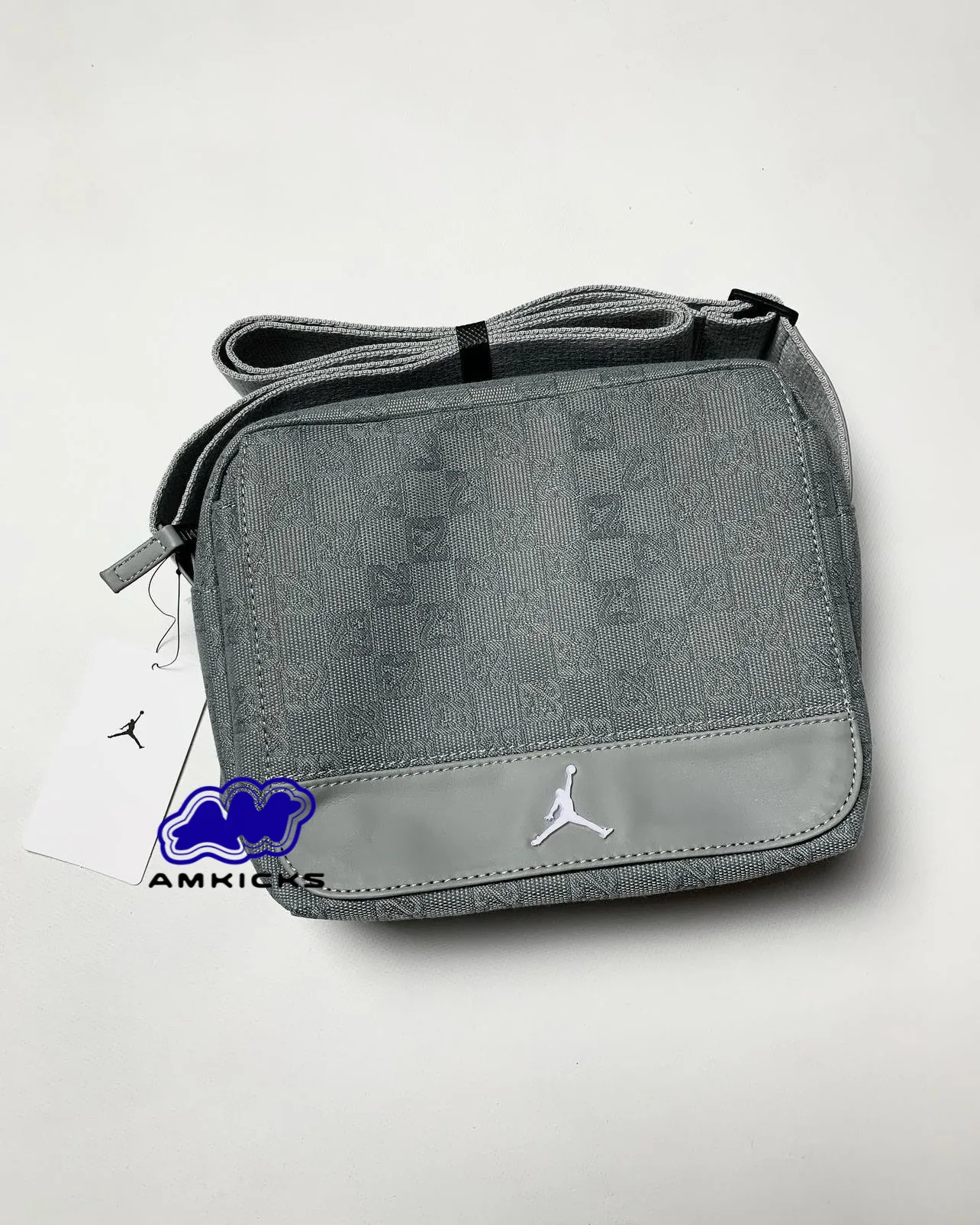 Jordan Monogram Crossbody "Grey"