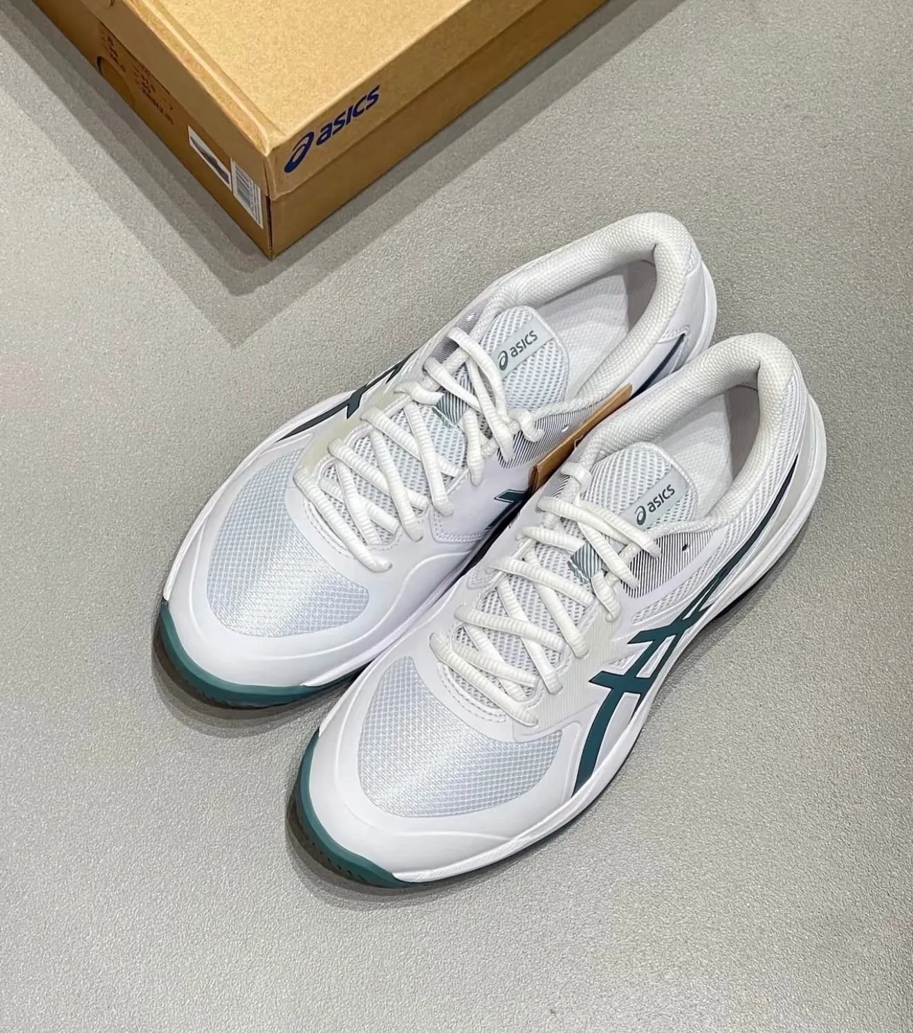 Asics Game FF “White Foggy Teal”