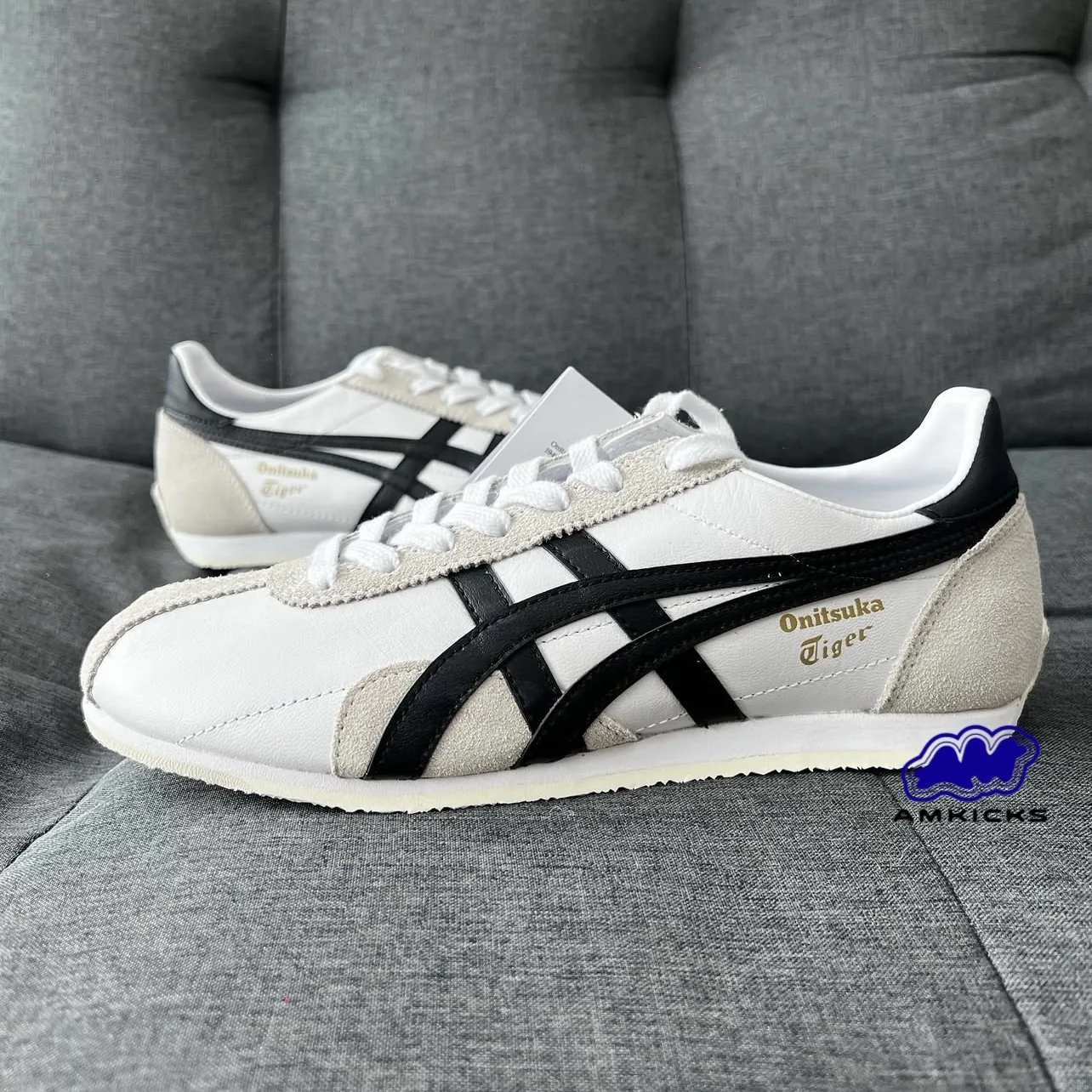 Onitsuka Tiger Mexico Runspark "White Black"
