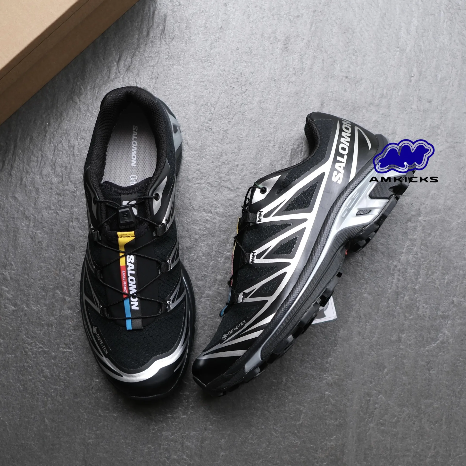 Salomon XT-6 Gore-Tex "Black Silver"