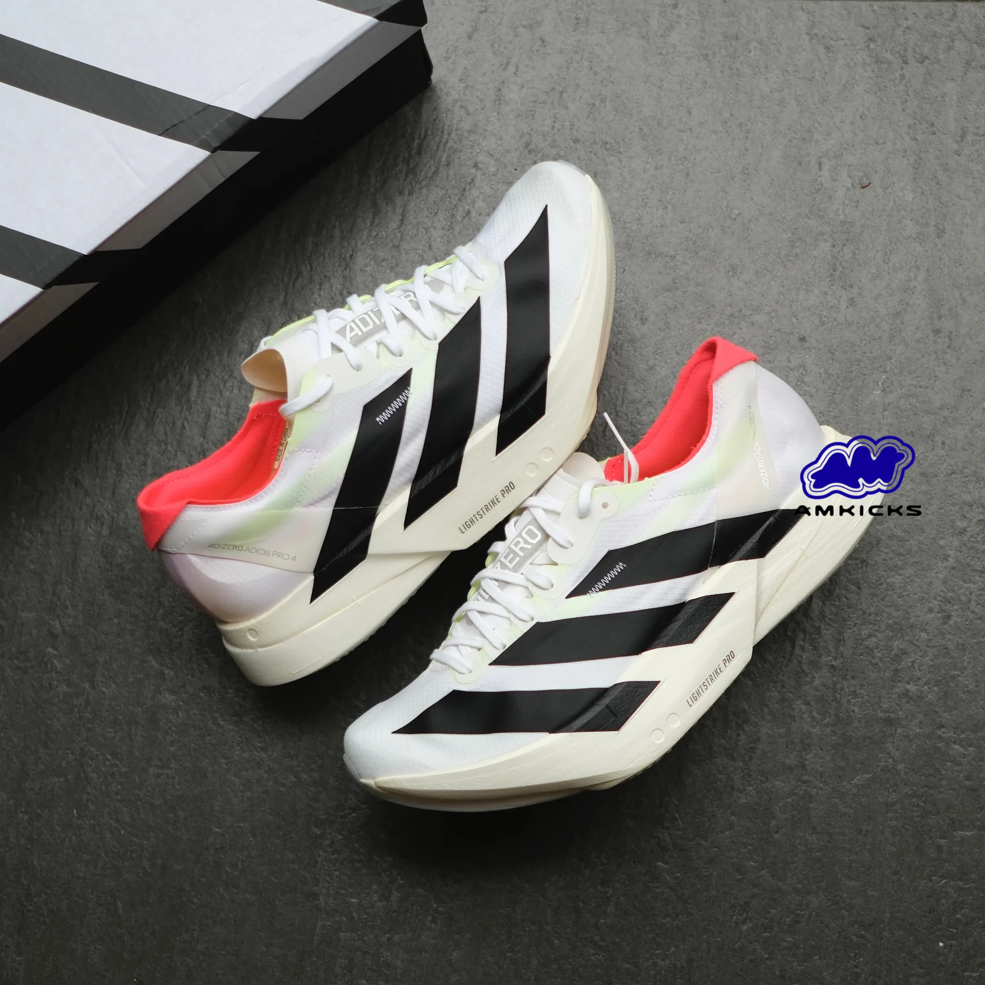 adidas Adizero Adios Pro 4 "White Black Red"