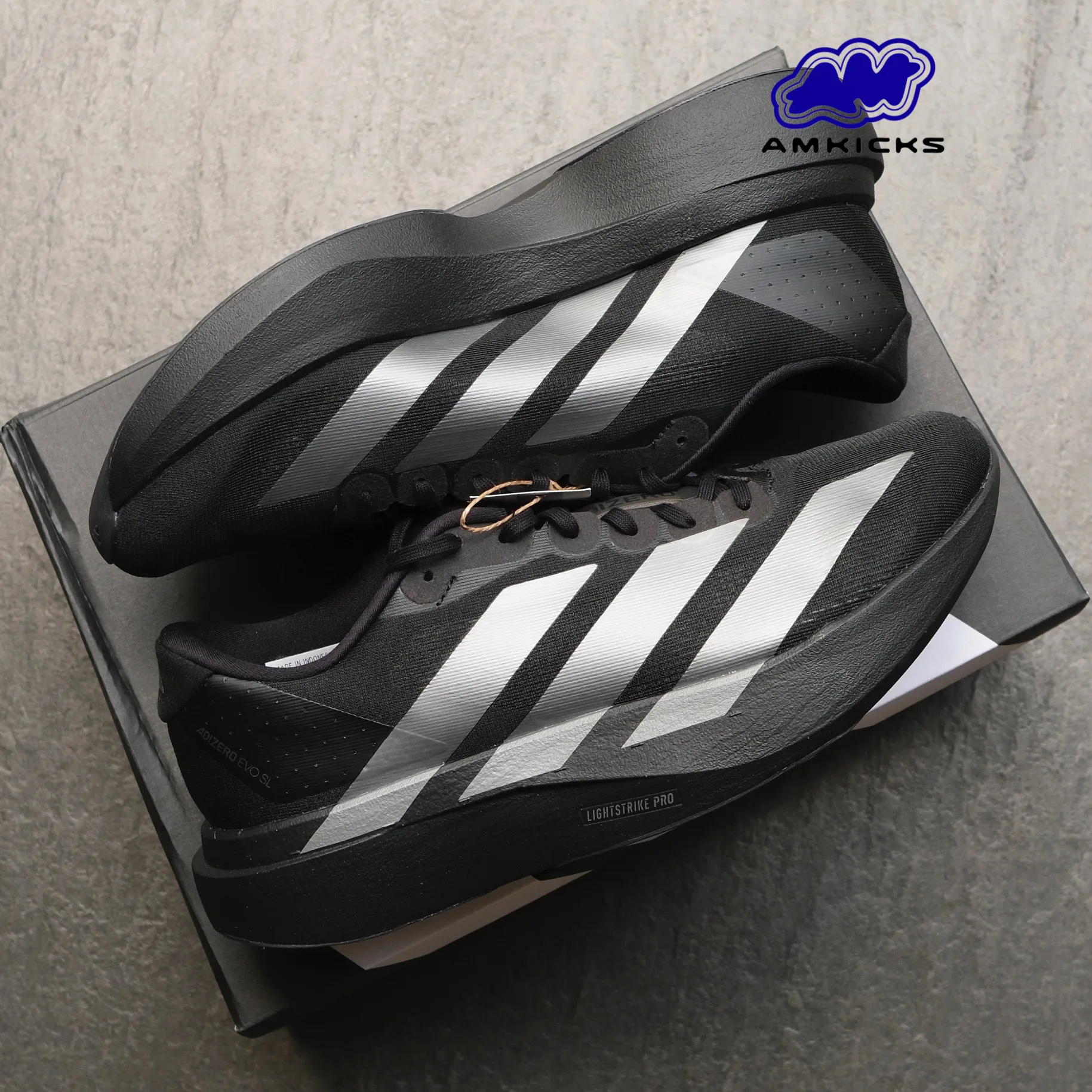 adidas Adizero Evo SL "Black Iron Metallic"
