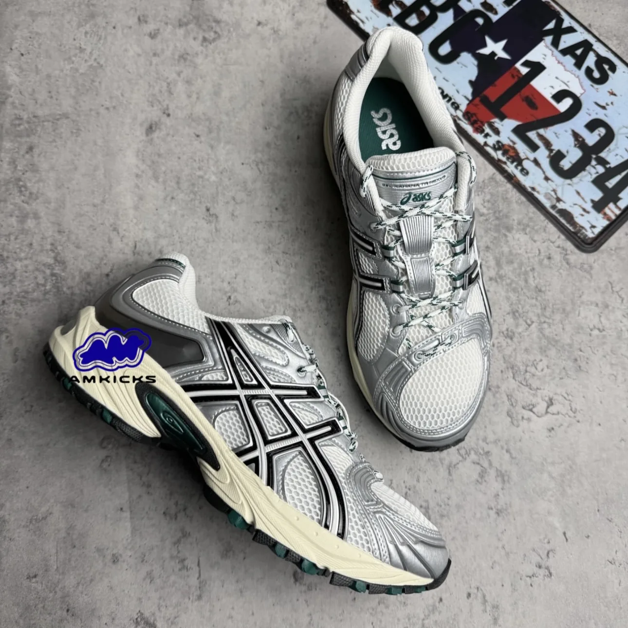 ASICS-Gel-Kahana TR "Silver White"