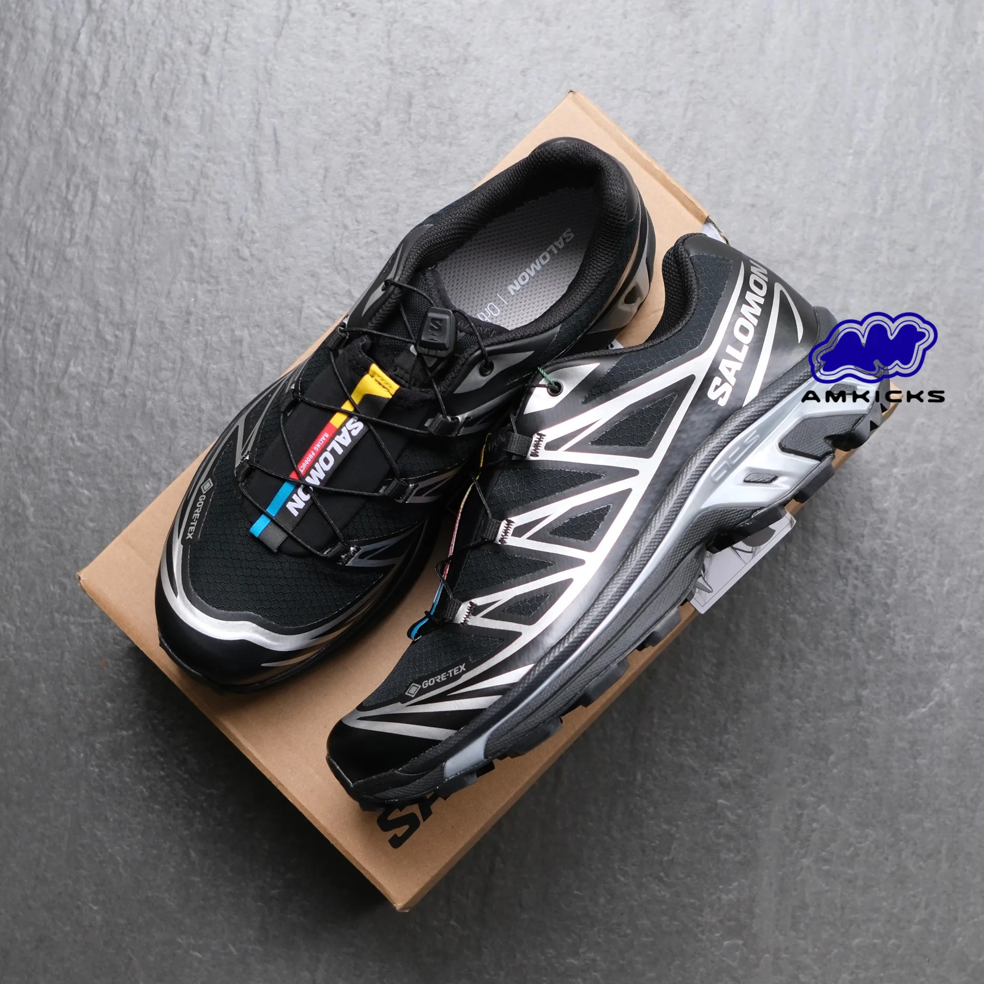 Salomon XT-6 Gore-Tex "Black Silver"