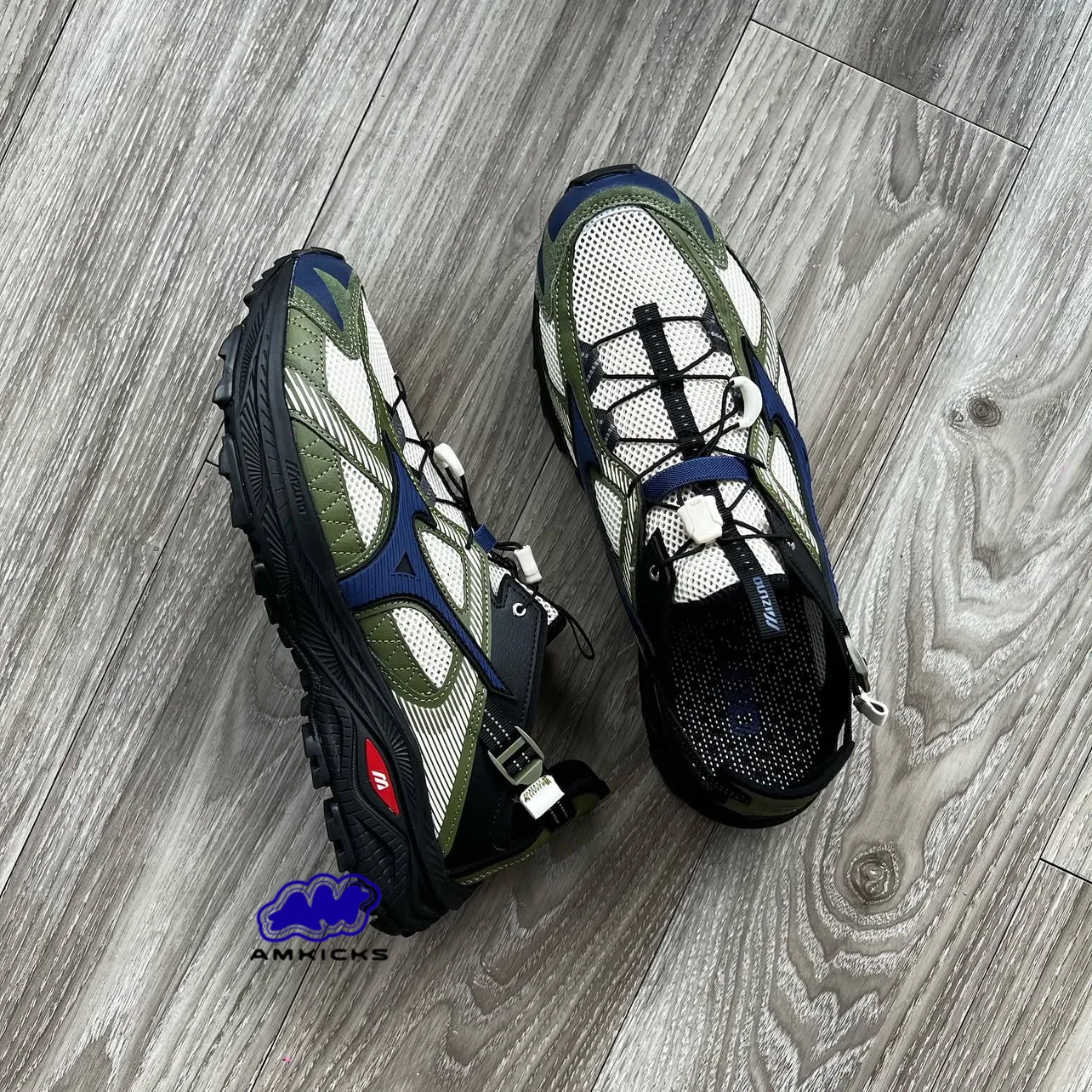 Mizuno Racer Trail SE "Olive Black Blue"