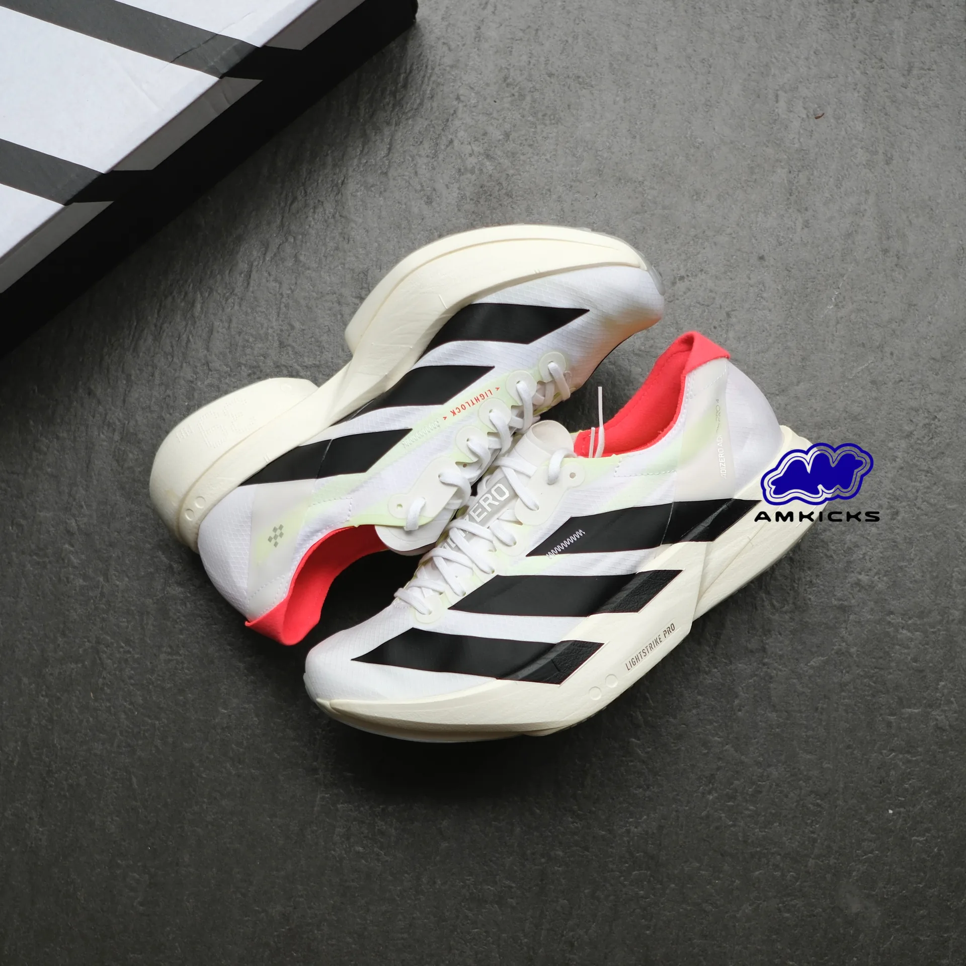 adidas Adizero Adios Pro 4 "White Black Red"