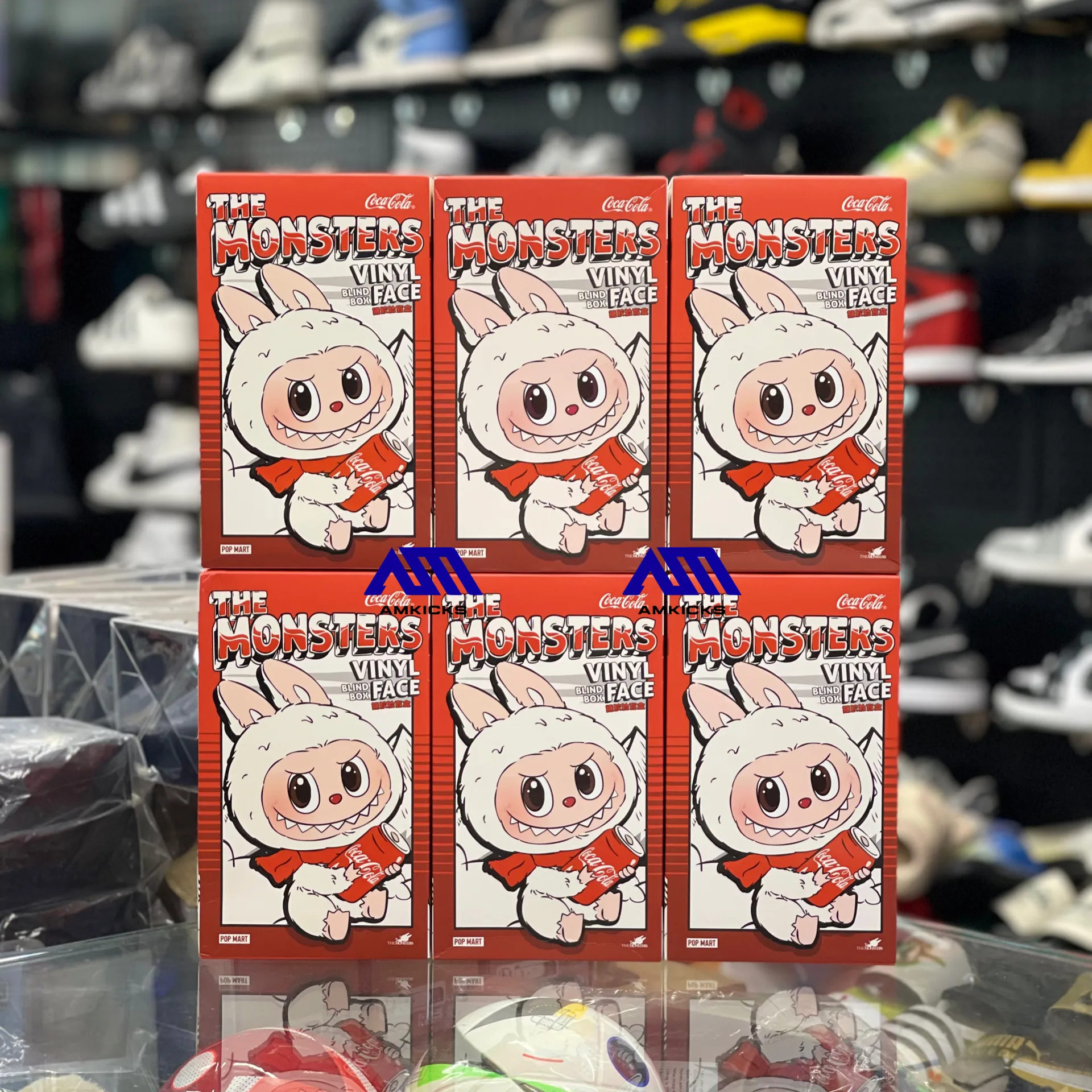 Pop Mart Labubu The Monsters Coca Cola Series Vinyl Face Single Blind Box
