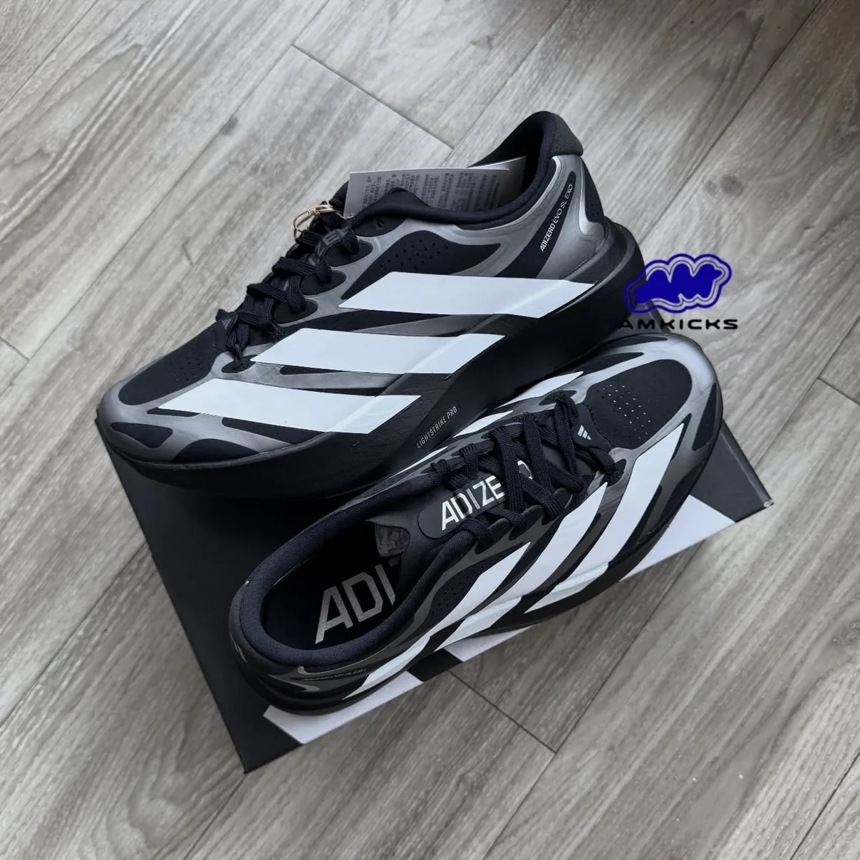 adidas Adizero EVO SL EXO "Black White Silver"