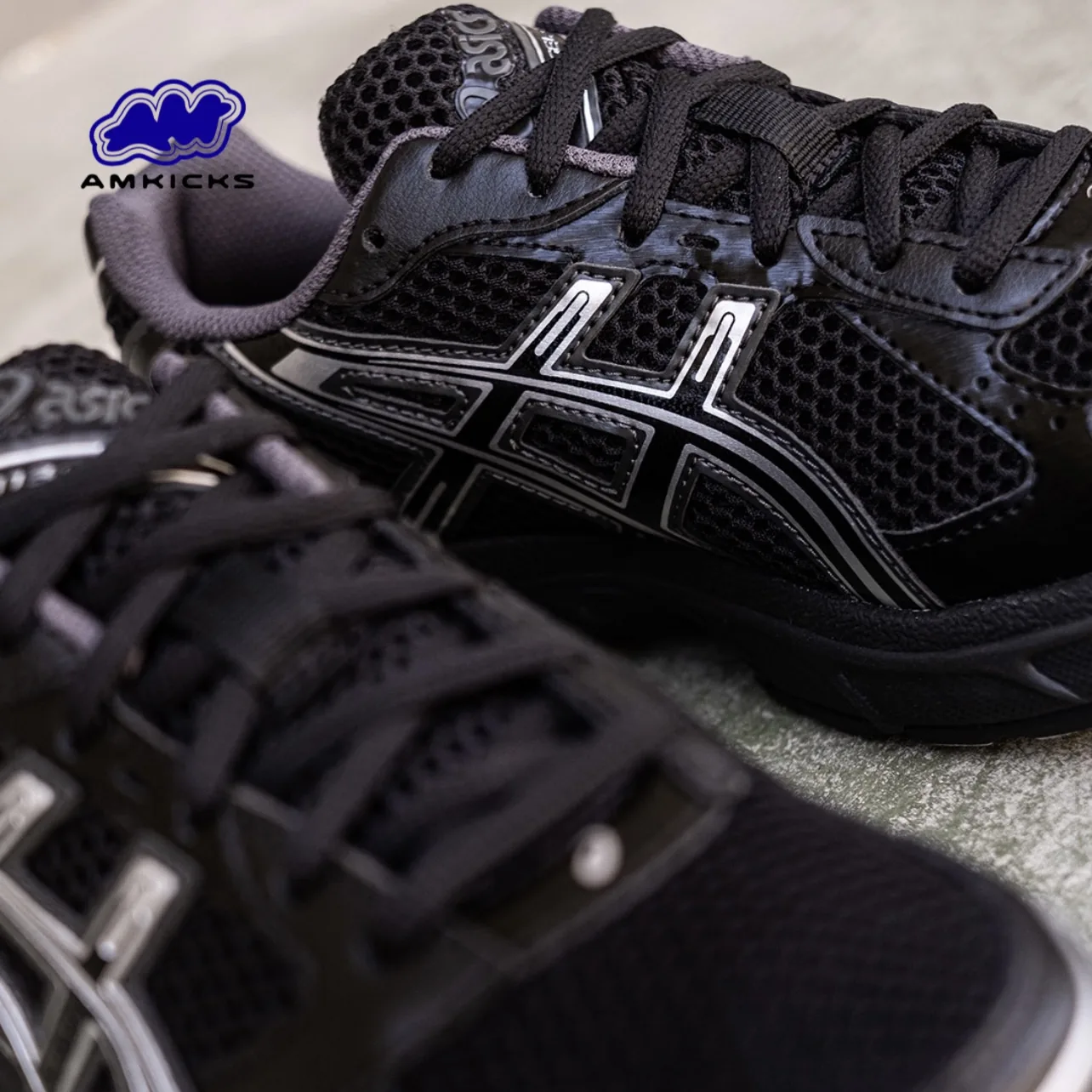 ASICS Gel-1130 "Black Pure Silver"
