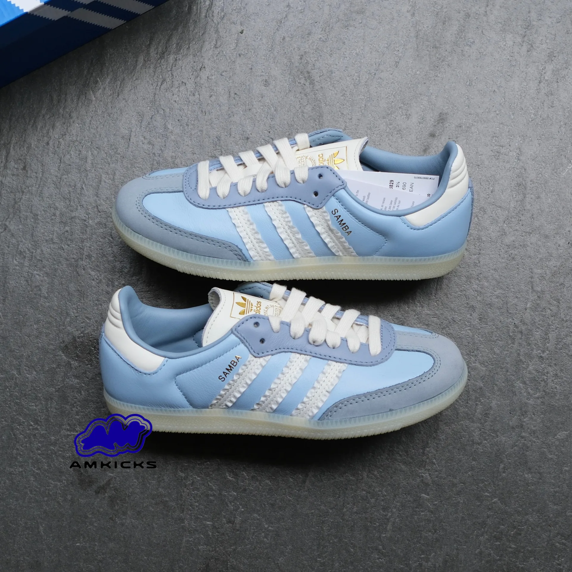 adidas Samba "Ruffle Stripes Pack Clear Sky"