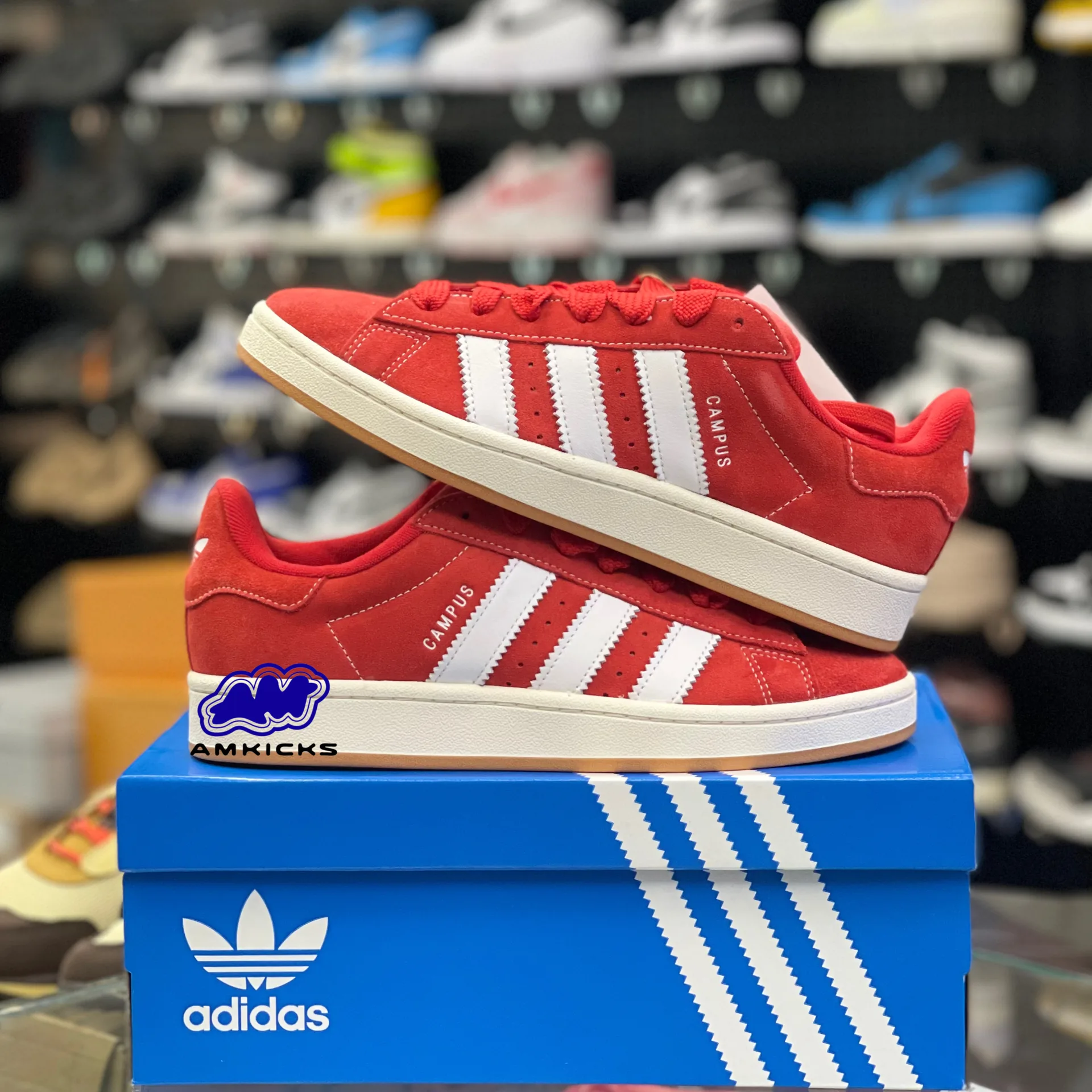 Campus 00s "Better Scarlet Cloud White"