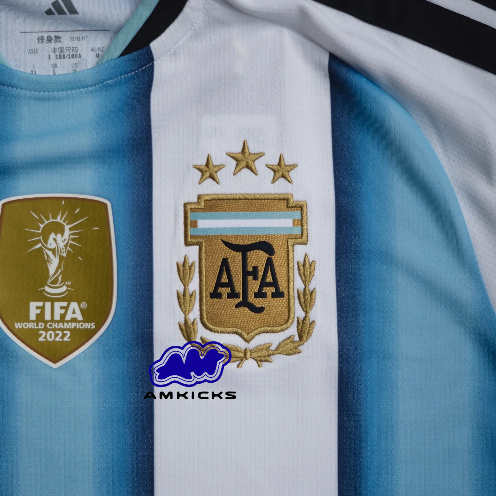 adidas Argentina 2026 Home Jersey "White Icey Blue Light Blue"