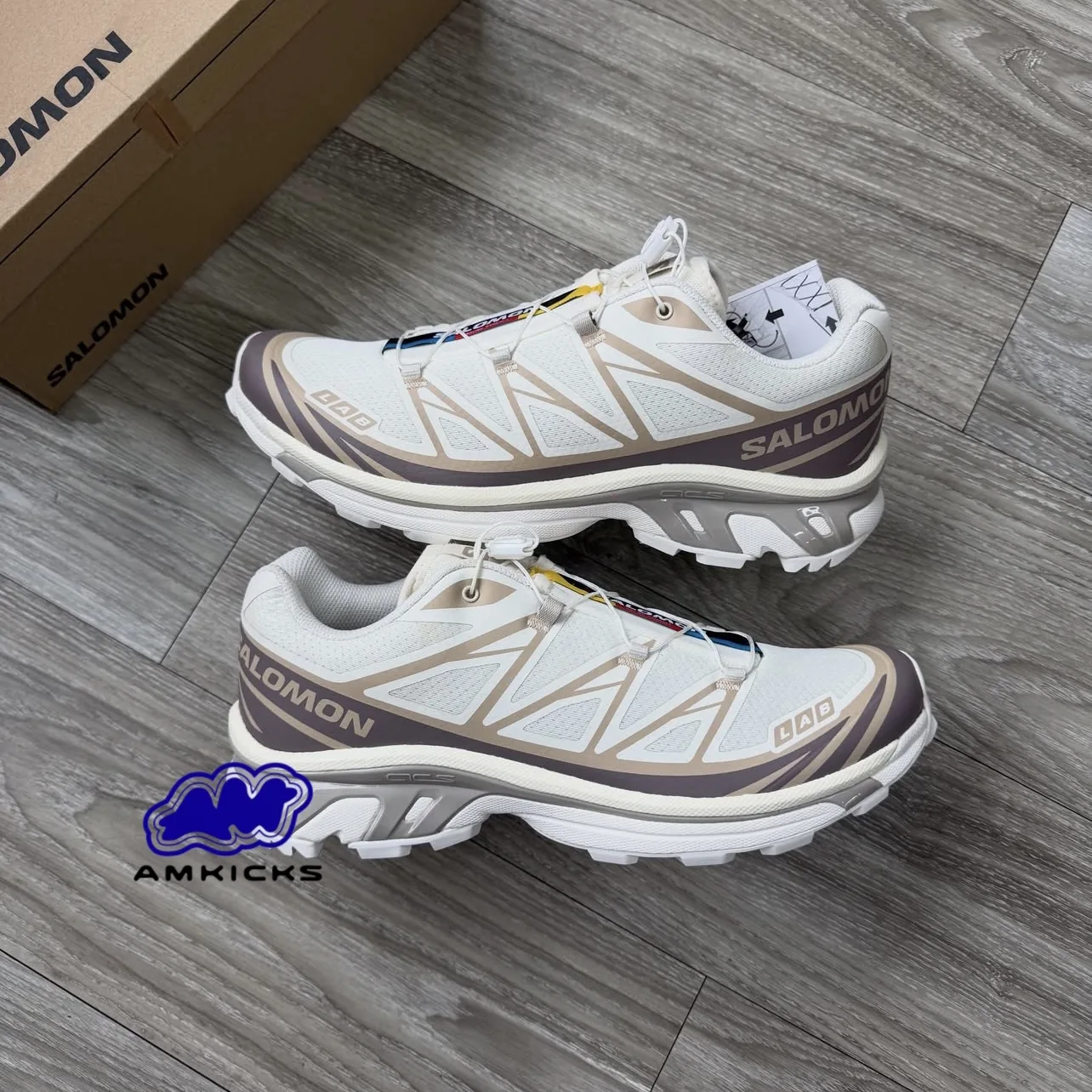 Salomon XT-6 "Vanilla Ice Iron Etherea"