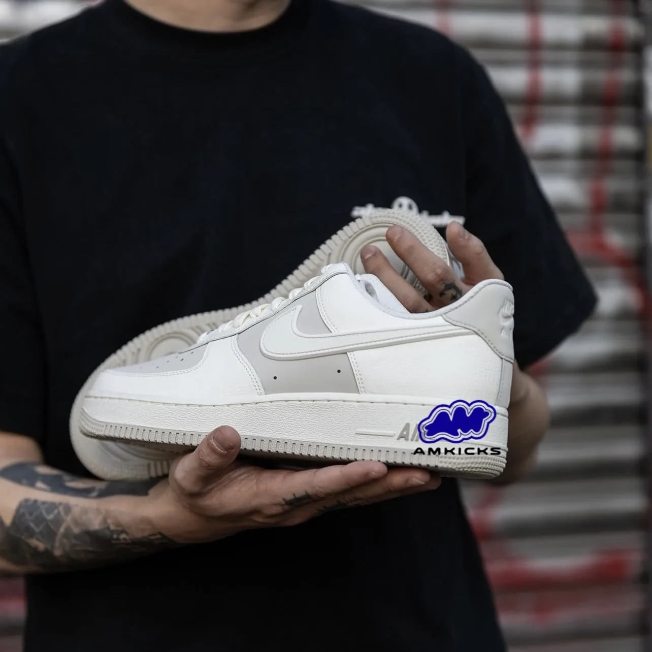 Nike Air Force 1 Low '07 "Light Smoke Grey White"