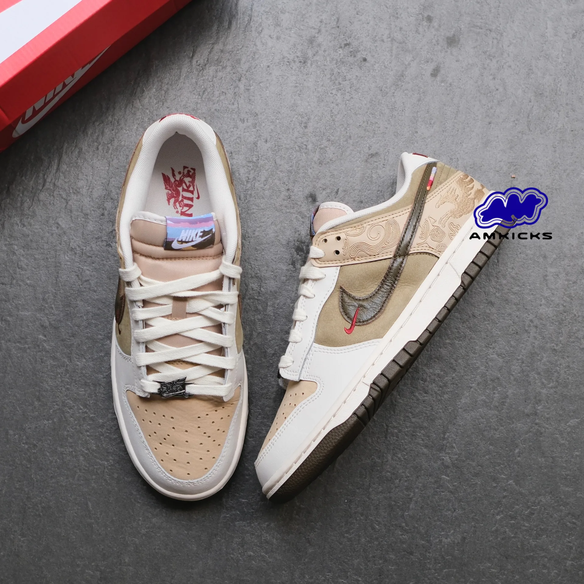 Nike Dunk Low "Pegasus Pack Linen Phantom"